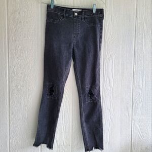 Abercrombie Kids Gray High Rise Jeggings